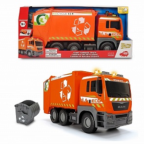 Мусоровоз Man, свет, звук, 55 см. (Dickie, 3749024)